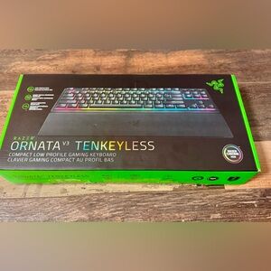 Razer Ornata V3 Tenkeyless Gaming Keyboard - Black